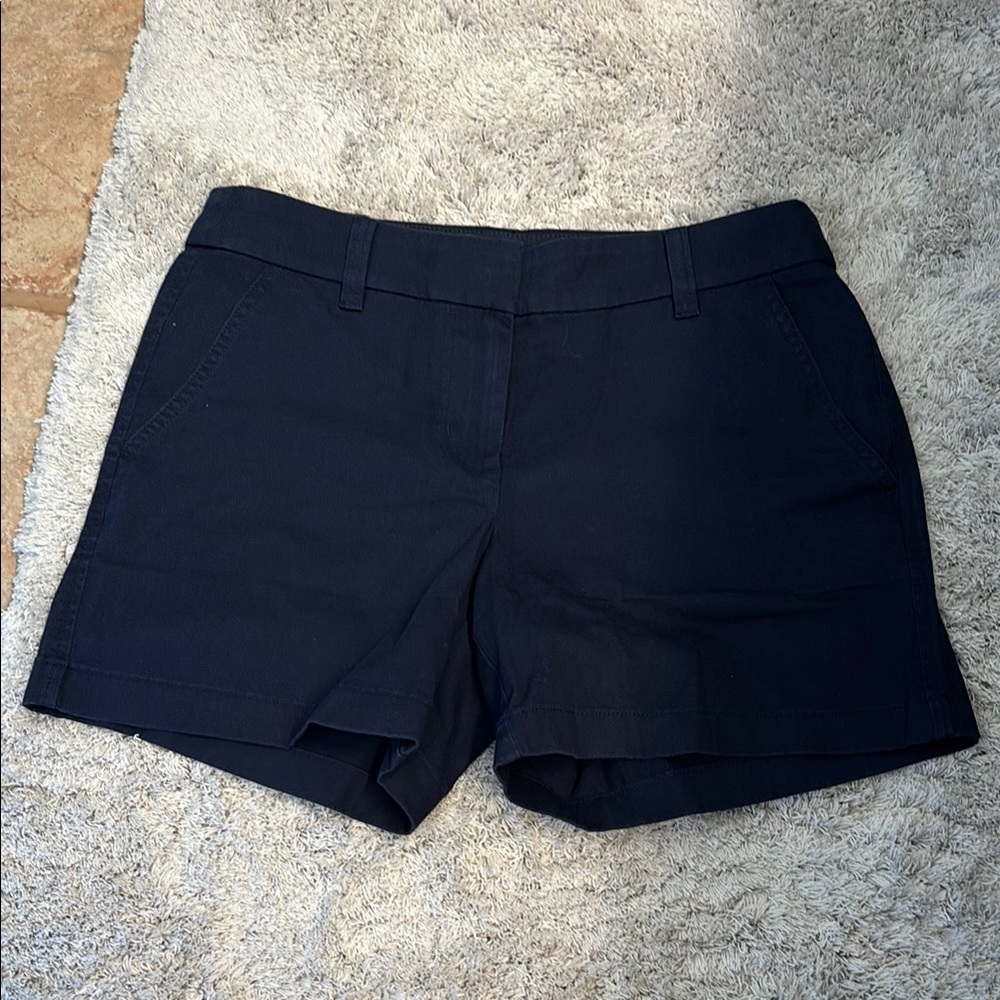 J Crew 5” blue shorts. Size 2 NWT
